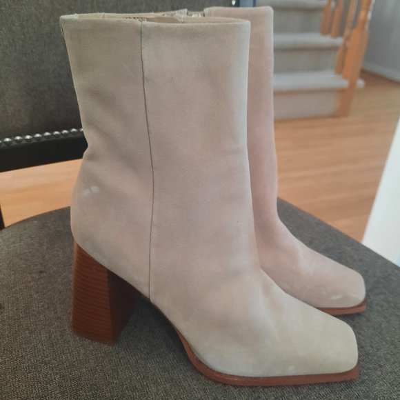 NWOT Sam Edelman Ivette Bootie in Sesame, Size 7 - Picture 1 of 7